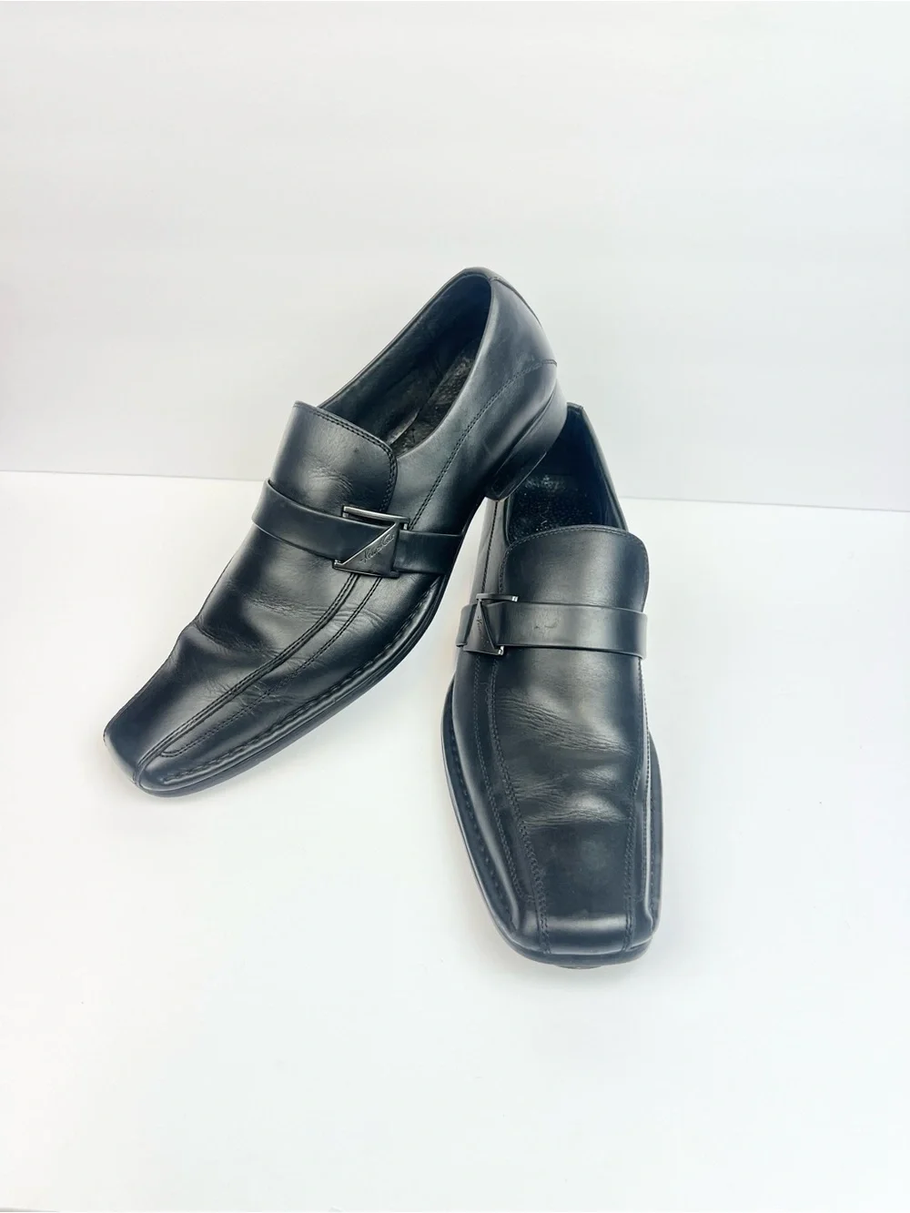 Kenneth Cole New York Men’s loafers size 10.5 M Black Leather